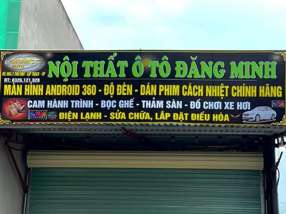 Nội thất ô tô Đăng Minh