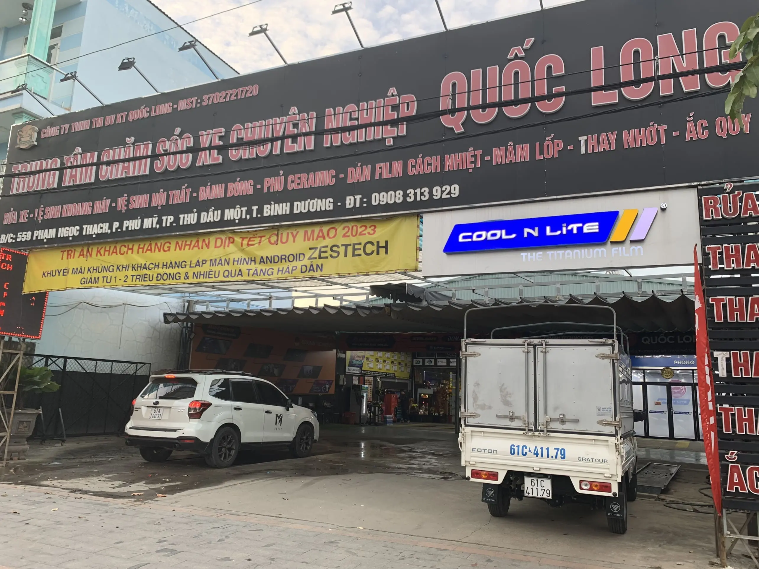 TRUNG TÂM CHĂM SÓC XE CHUYÊN NGHIỆP QUỐC LONG 