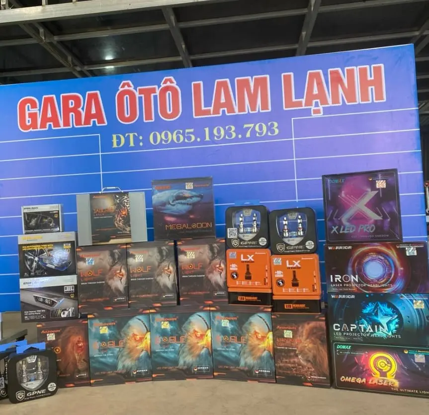 GARA ÔTÔ LAM LẠNH