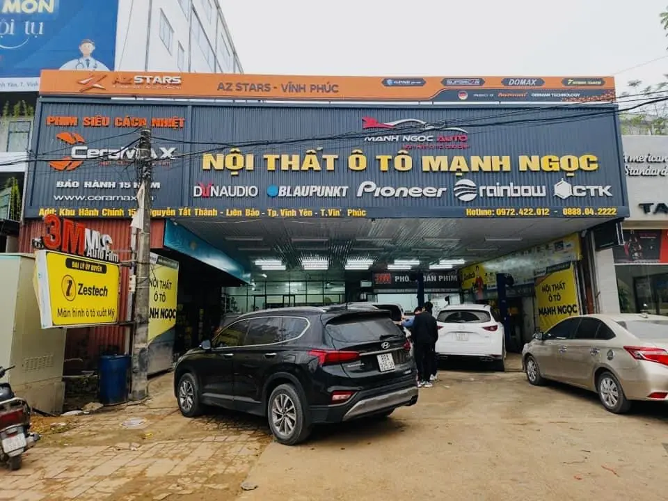 AZ STARS VĨNH PHÚC - NỘI THẤT Ô TÔ MẠNH NGỌC