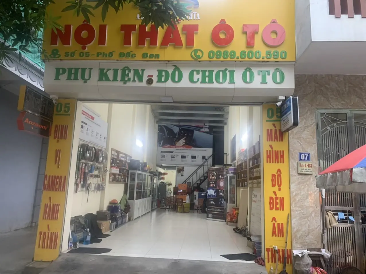 NỘI THẤT Ô TÔ THẢO NGHĨA