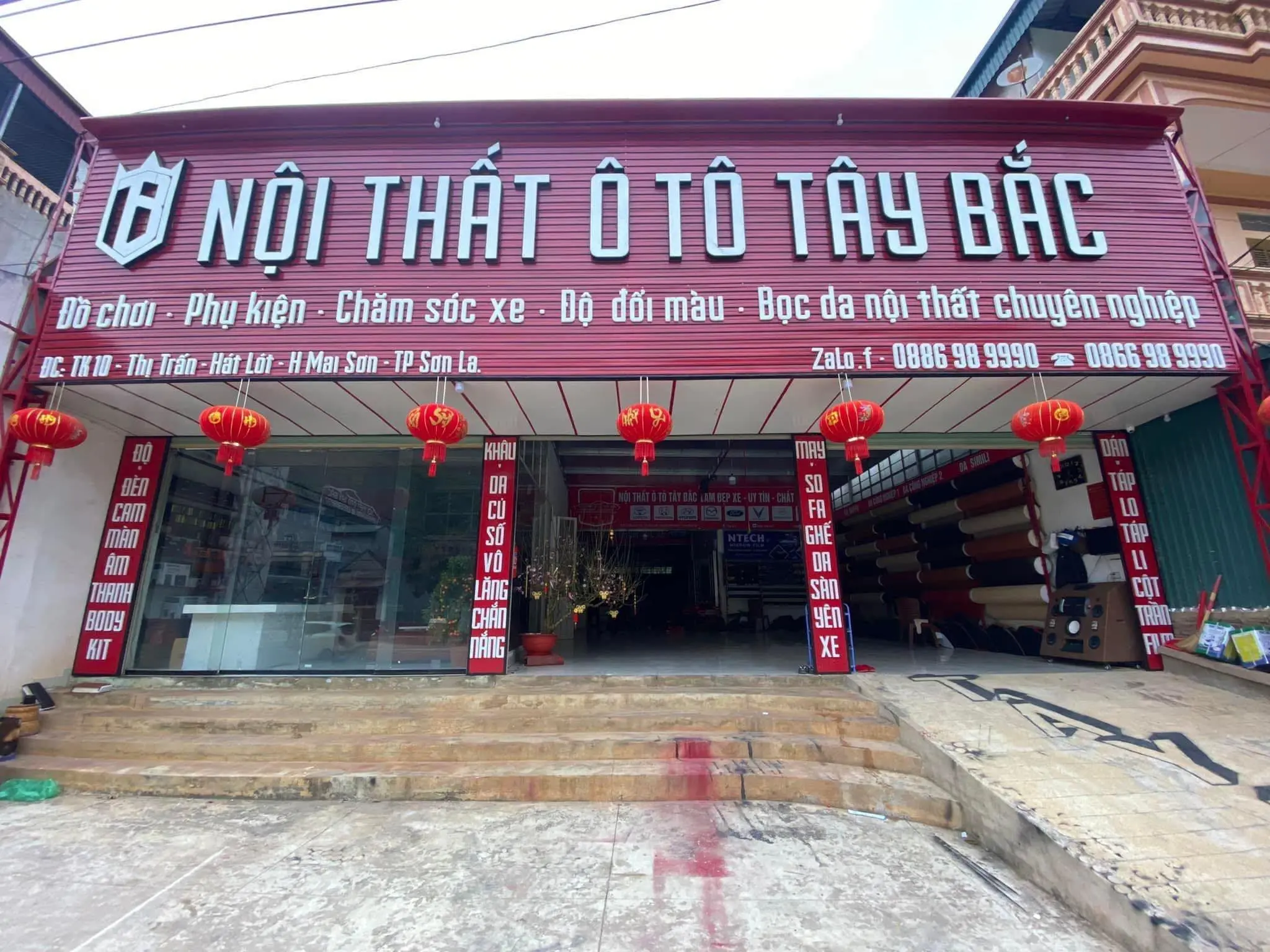 NỘI THẤT Ô TÔ TÂY BẮC