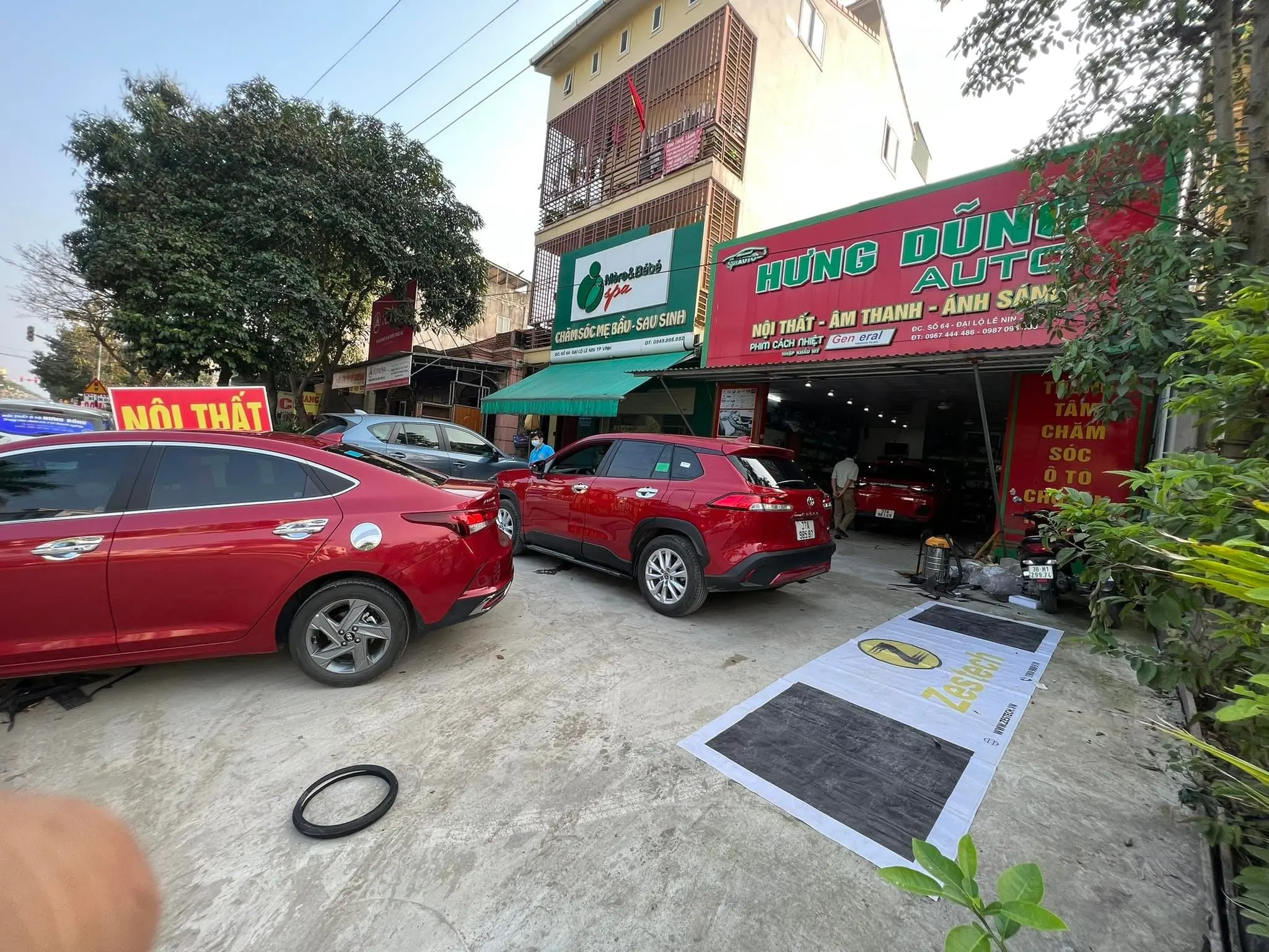 NỘI THẤT Ô TÔ HƯNG DŨNG